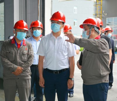 落實防汛工作 筑牢安全防線|濰坊市委書記惠新安調研山東國邦藥業(yè)防汛及汛期企業(yè)安全生產工作